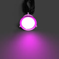 39.5mm, RGB IP67 LED Decking Light - Purple