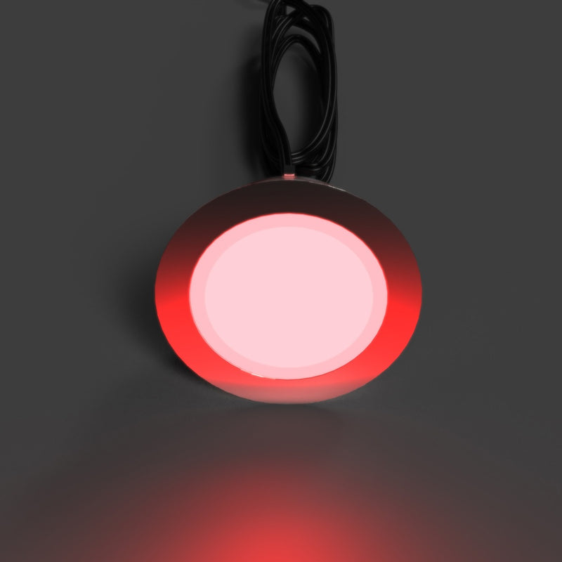 RGB 80mm LED Decking Light - Red