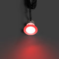 30mm, RGB IP67 LED Decking Light - Red