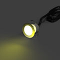 30mm, RGB IP67 LED Decking Light - Yellow