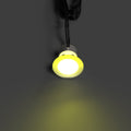 30mm, RGB IP67 LED Decking Light - Yellow