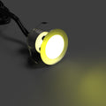 RGB 30mm LED Decking Light - Yellow