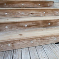 Full shot of mounted decking lights