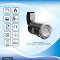 Die-Cast, Tilt, Fire Rated, LED, Dimmable Downlight. GU10, Twist and Lock - White, Brushed Chrome or Chrome