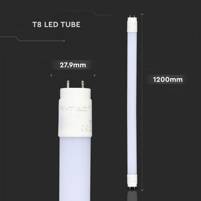 T8 LED Tubes with dimensions