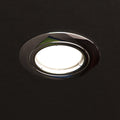 Chrome downlight zoomed in