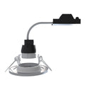 White IP44 LED Downlight - Side