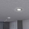 Pack of 25 Recessed GU10 Spot Light in Brushed Chrome Finish