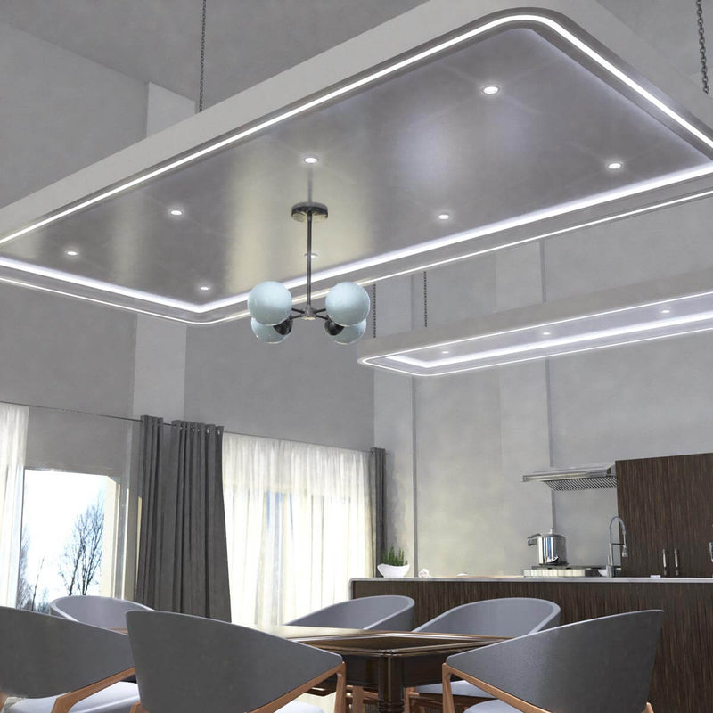 Pack of 50 Recessed GU10 Spot Light in White Finish