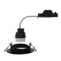 Side image of the downlight showing the whole fixture's parts.