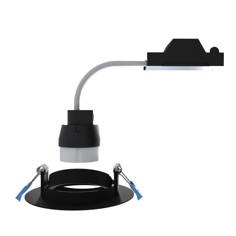 Image of the downlight from the side showing the whole setup as a whole.