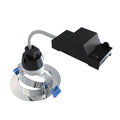 An angled image of the downlight from the top on a white background.
