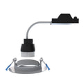 A side view of the downlight.