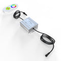 Pro IP67 RGB LED Controller Kit With Remote Control For Decking Lights - Angled Shot