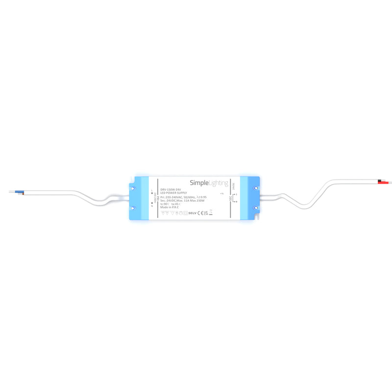 150w IP20 LED Driver, 12v or 24v DC