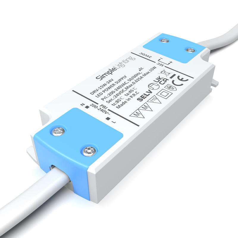 15w, 24v LED Driver, IP20 Rated