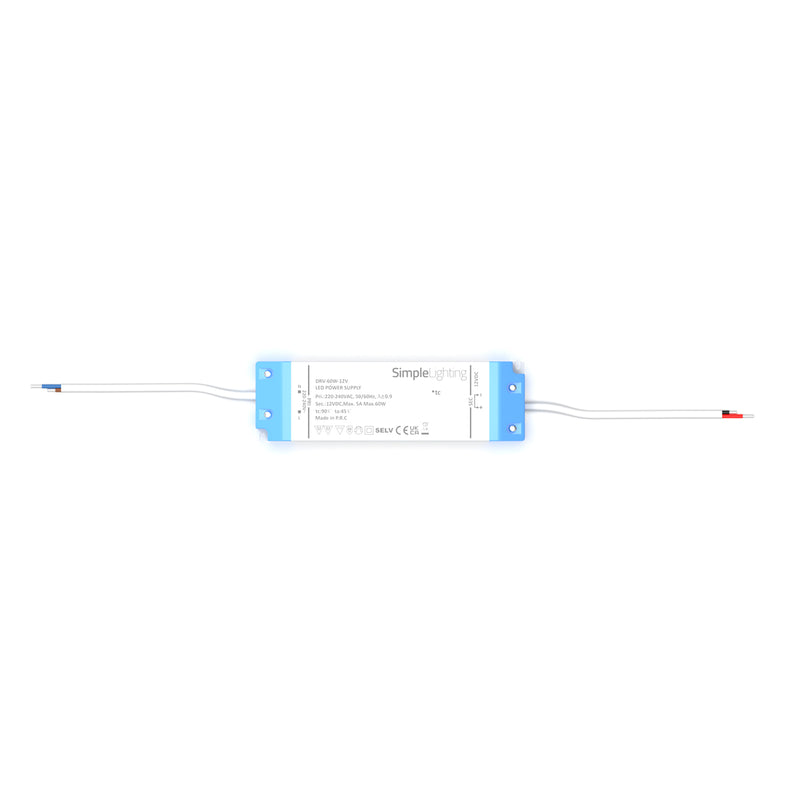 60 Watt LED Driver / Transformer, IP20