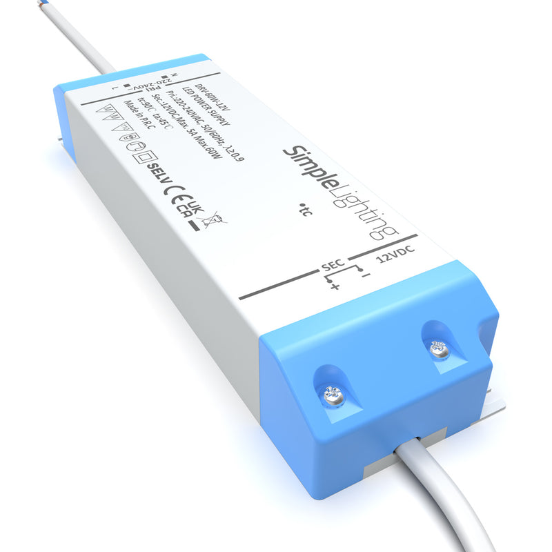 60 Watt LED Driver / Transformer, IP20