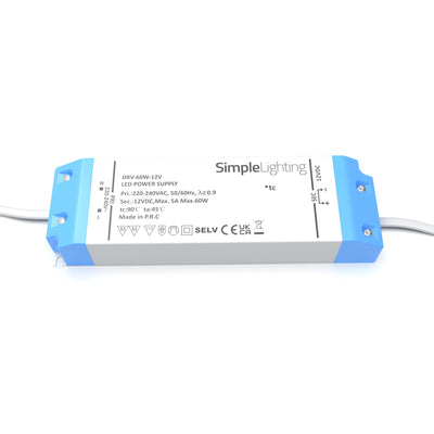 60 Watt LED Driver / Transformer, IP20