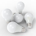 5 E27 LED bulbs