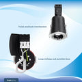 Die-Cast, Tilt, Fire Rated, LED, Dimmable Downlight. GU10, Twist and Lock - White, Brushed Chrome or Chrome