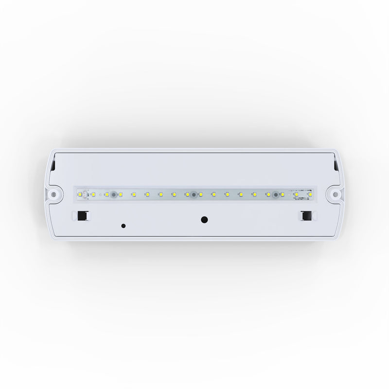 3w LED Emergency Bulkhead Light, Maintained/Non-Maintained