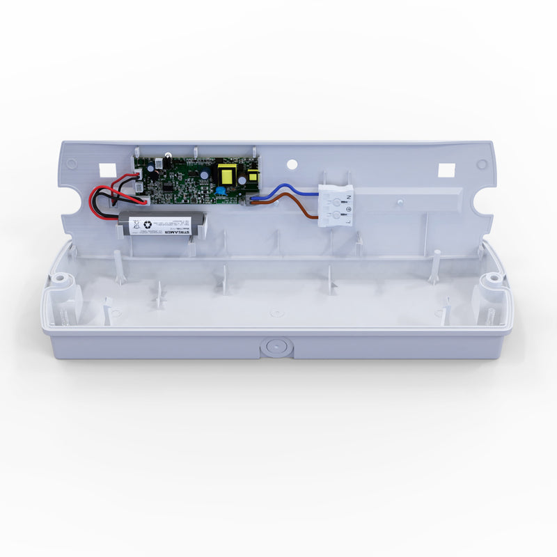 3w LED Emergency Bulkhead Light, Maintained/Non-Maintained