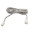 White extensions cable for LED cabinet lights