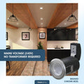 Die-Cast, Fire Rated LED Downlight, GU10, Dimmable, Twist and Lock. Choice of colours.