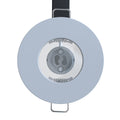 Fixed IP44 GU10 Downlights in White - 85mm (angle 2)