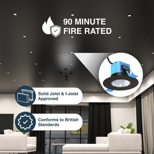 Fire Rated IP65 Downlight - 90-Minute Fire Rated