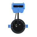 Black IP65 downlight - back