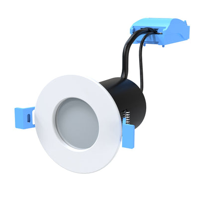 White, IP65, Shower Fire Rated Downlight