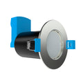 brushed chrome downlight