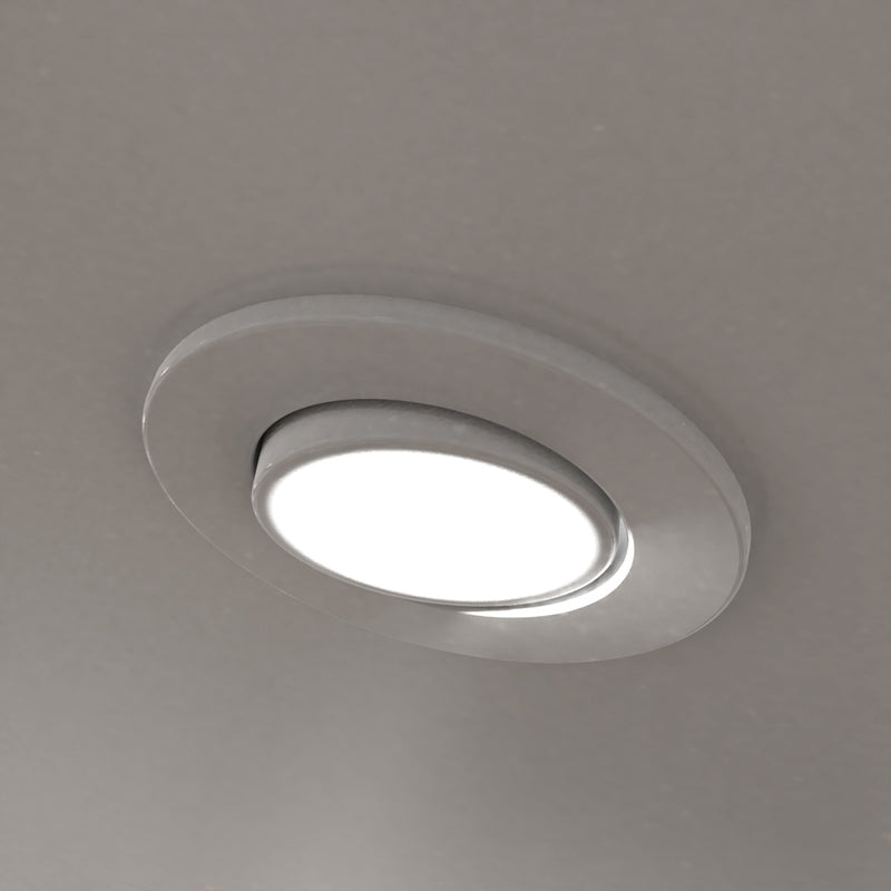 mounted tilt white downlight