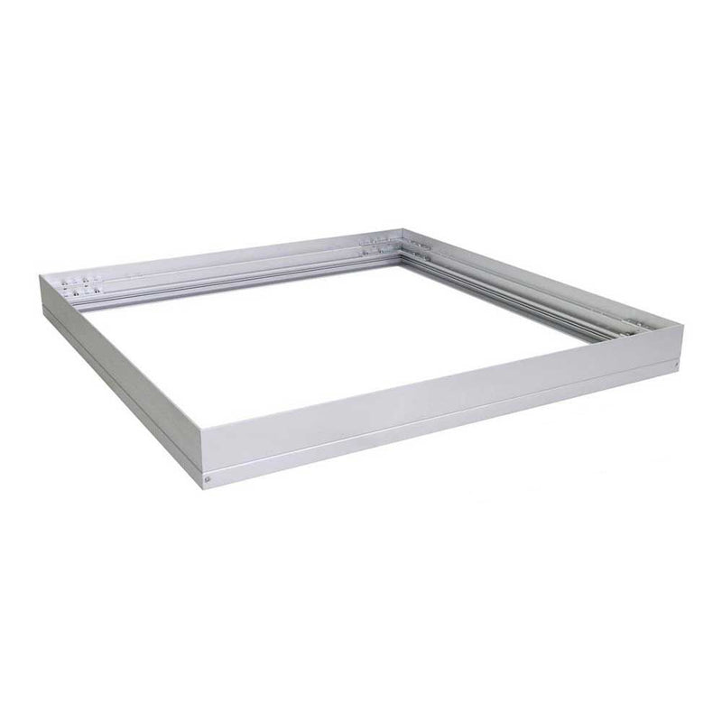 White frame for led panel - assembled