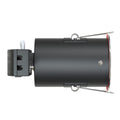Die-Cast, Fire Rated LED Downlight, GU10, Fixed, Twist and Lock - Top View