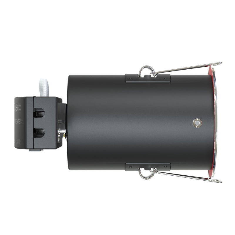 Die-Cast, Fire Rated LED Downlight, GU10, Fixed, Twist and Lock - Top View