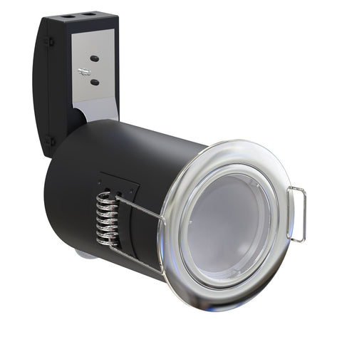 Die-Cast, Fire Rated LED Downlight, GU10, Dimmable, Twist and Lock - Side View