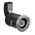Die-Cast, Fire Rated LED Downlight, GU10, Fixed, Twist and Lock - White, Brushed Chrome or Chrome