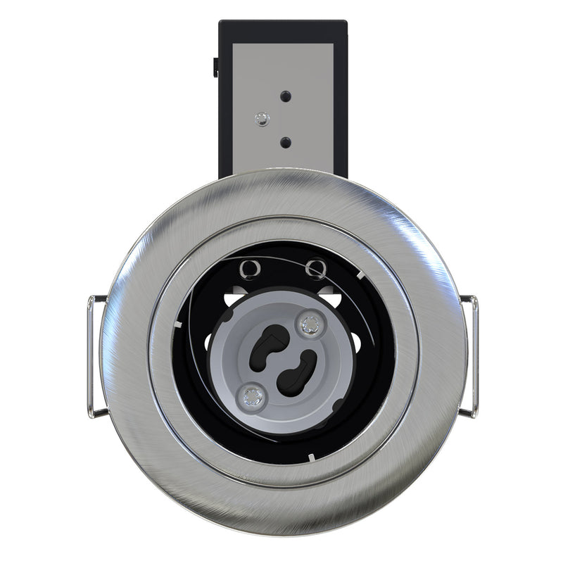 Die-Cast, Fire Rated LED Downlight, GU10, Dimmable, Twist and Lock. Choice of colours.