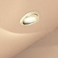 mounted chrome fire-rated downlight