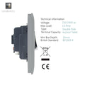side of a Fused Spur Switch with details