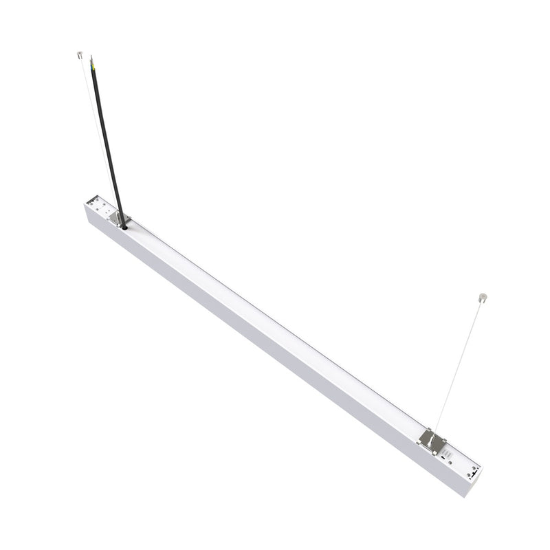 Back of a 4FT (120cm) LED Linear Light – White, Suspended Mount