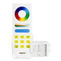 RGB + CCT LED strip remote and controller module front