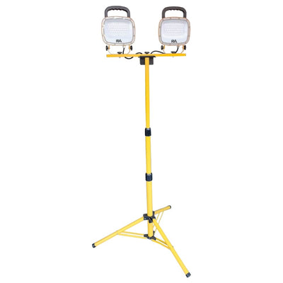 Twin 110v, 36w Tripod Site Light With 3m Long Cable