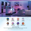 mode selection of Smart GU10 LED Bulb, RGB+W , Colour Changing