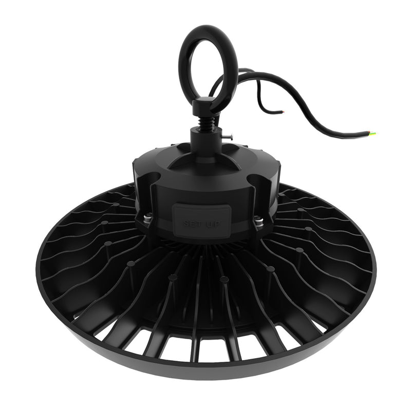 back of a 200w, LED High Bay Light With Microwave Sensor