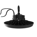 200W LED high bay light on white background side view