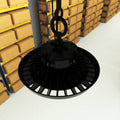back of a mounted 200w, LED High Bay Light